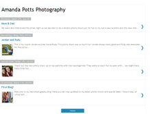 Tablet Screenshot of amandapottsphotography.blogspot.com