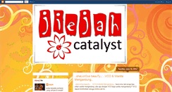 Desktop Screenshot of jiejahcatalyst.blogspot.com