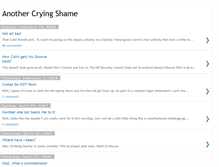 Tablet Screenshot of anothercryingshame.blogspot.com