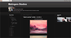 Desktop Screenshot of matingarastudios.blogspot.com