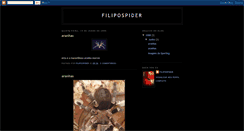 Desktop Screenshot of filipospider.blogspot.com