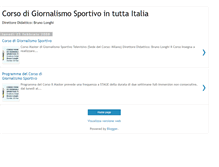 Tablet Screenshot of giornalismosportivo.blogspot.com