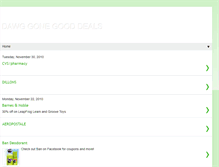 Tablet Screenshot of dawggonegooddeals.blogspot.com