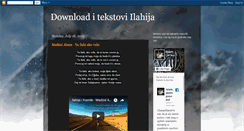 Desktop Screenshot of najljepse-ilahije.blogspot.com