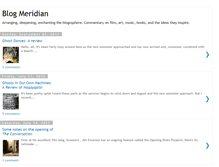 Tablet Screenshot of blogmeridian.blogspot.com