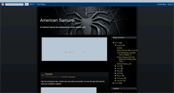 Desktop Screenshot of american-samurai.blogspot.com