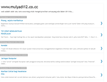 Tablet Screenshot of ahmadmulyadi85.blogspot.com