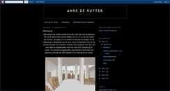 Desktop Screenshot of annederuyter.blogspot.com