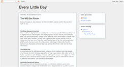 Desktop Screenshot of every-little-day.blogspot.com