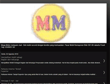 Tablet Screenshot of megamotorkemayoran.blogspot.com