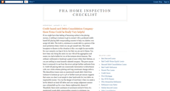 Desktop Screenshot of fhahomeinspectionchecklist-88.blogspot.com