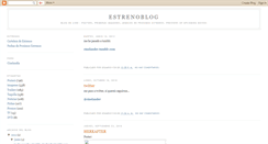 Desktop Screenshot of estrenoblog.blogspot.com