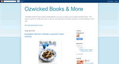 Desktop Screenshot of ozwickedbooks.blogspot.com