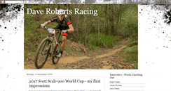 Desktop Screenshot of daverobertsracing.blogspot.com