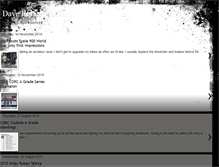Tablet Screenshot of daverobertsracing.blogspot.com