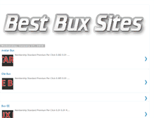 Tablet Screenshot of bestbuxwebs.blogspot.com