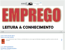 Tablet Screenshot of cadastrarcurriculos.blogspot.com
