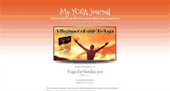 Desktop Screenshot of my-yogajournal.blogspot.com