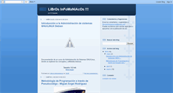 Desktop Screenshot of librosinfomaniacos.blogspot.com