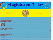 Tablet Screenshot of logisticaemtudo.blogspot.com