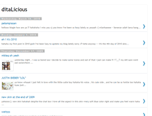 Tablet Screenshot of ditaissoyummy.blogspot.com