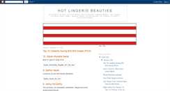 Desktop Screenshot of hot-lingerie-beauties.blogspot.com