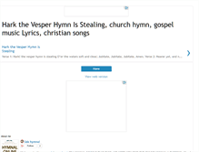 Tablet Screenshot of harkthevesperhymnisstealing.blogspot.com