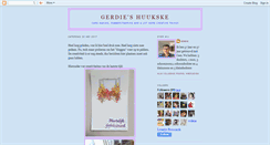 Desktop Screenshot of gerdieshuukske.blogspot.com