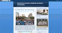 Desktop Screenshot of deportesciamaria.blogspot.com