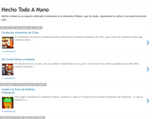 Tablet Screenshot of hechotodoamano.blogspot.com