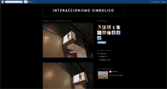 Desktop Screenshot of elinteraccionismosimbolico.blogspot.com