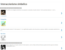 Tablet Screenshot of elinteraccionismosimbolico.blogspot.com