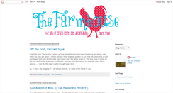 Desktop Screenshot of chezfarmhouse.blogspot.com