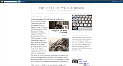 Desktop Screenshot of daysofwinerosespoetry.blogspot.com