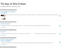 Tablet Screenshot of daysofwinerosespoetry.blogspot.com