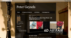 Desktop Screenshot of petergeysels.blogspot.com