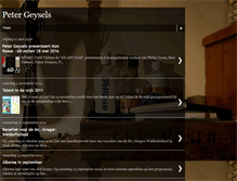 Tablet Screenshot of petergeysels.blogspot.com