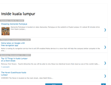 Tablet Screenshot of ilovekualalumpur.blogspot.com