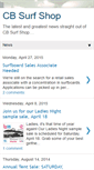 Mobile Screenshot of cbsurfshop.blogspot.com