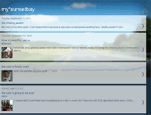 Tablet Screenshot of my-sunsetbay.blogspot.com