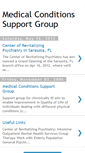 Mobile Screenshot of medical-conditions-support-group.blogspot.com