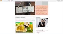 Desktop Screenshot of justmarried-blog.blogspot.com