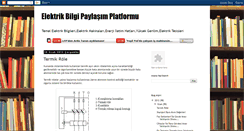 Desktop Screenshot of elektriklokman.blogspot.com