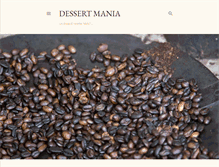 Tablet Screenshot of dessert-mania.blogspot.com