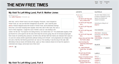 Desktop Screenshot of newfreetimes.blogspot.com