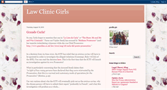 Desktop Screenshot of lawclinicgirls.blogspot.com