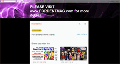 Desktop Screenshot of fordentawards.blogspot.com