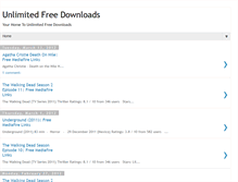 Tablet Screenshot of infinitedownloads4free.blogspot.com