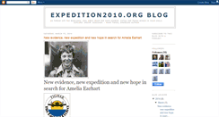 Desktop Screenshot of expedition2010org.blogspot.com