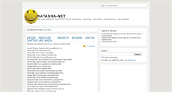 Desktop Screenshot of natasha-net.blogspot.com